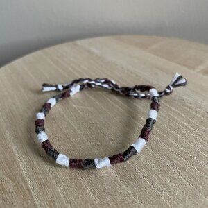 Bluebell Bracelet, anklet, trendy, comfortable, tie, embroidery thread, woven, g